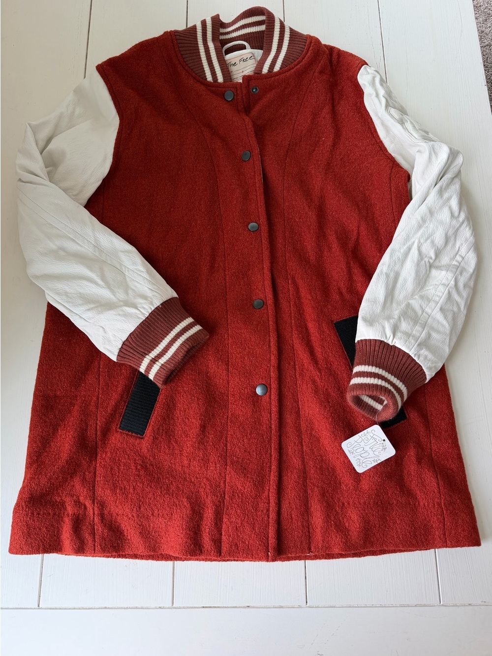 Free People Varsity Jacket